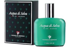 VICTOR MANUELLE Victor - Acqua di Selva Eau de Cologne, 200 ml, Profumo Maschile Iconico, Note Muschiate e Aromatiche, Effetto Fresco e Intenso, con Oli Essenziali Naturali.