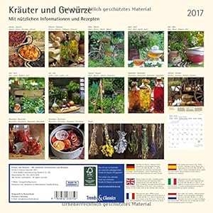 Kräuter & Gewürze 2017: Mit nützlichen Informationen und Rezepten