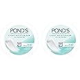 POND'S Light Face Moisturizer 200 ml, Daily Lightweight Non-Oily Cream with Vitamin E for Soft Glowing Skin, SPF 15 - With Vitamin C & Niacinamide (Pack of 2)