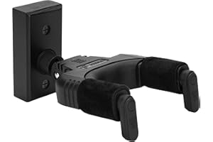 Sondery Supporto Porta Appendi Chitarra da Muro, Gancio Poggia da Parete per Chitarra Elettrica Classica Acustica Basso, Blocco Automatico