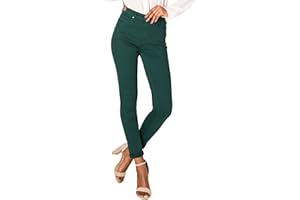 Nina Carter P056 - Pantalon en jean pour femme - Coupe skinny - Taille haute
