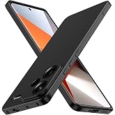 ivoler Matte Black Case for Xiaomi Redmi Note 13 Pro Plus 5G (Not for Note 13 Pro 5G) with Camera Protection, Protective Case