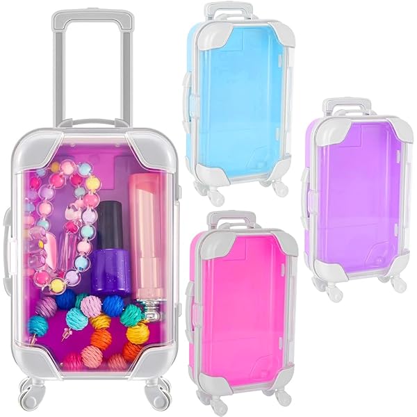 Mini Valigetta Regalo In Miniatura Rosa: Porta Soldi, Salvadanaio E Supporto Cellulare