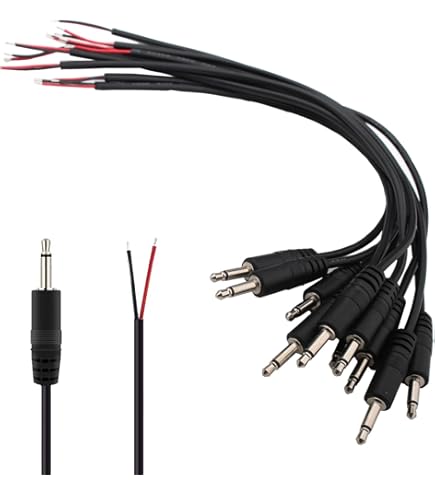 10-Pack 1/4 '' Pouces Jacks 6.35mm Microphone Mono TS Socket Connecteur Femelle Montage Sur