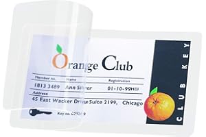 Pelltech 54 x 86mm Self Laminating Card (Pack of 100)