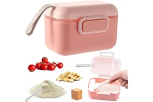 Aieraczy Contenitore Latte in Polvere per Neonati, Porta Latte in Polvere per Neonati, Dispenser Latte in Polvere per Neonati, Dosatore di Latte in Polvere per Alimenti Portatile