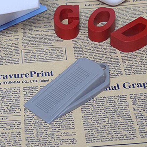 Weiche Stopper für Kinder Baby Safe Tür Raum Tor Sicherheits Tür Stopper Schutz Grau - 4