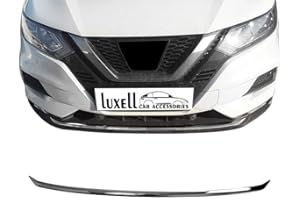 LUXELL Stoßfänger aus Edelstahl, Chrom, für Qashqai J11 [2017+] [1 Stück]