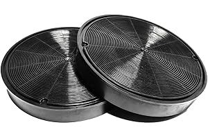 EVAYP / 2x Aktivkohlefilter/Passend für AEG - Bosch - Siemens - Electrolux - Franke - Faber - Zanussi / EFF62 9029793578 LZ55651 DHZ5316 00748733 50290659007 für Küchenhauben, Dunstabzugshauben