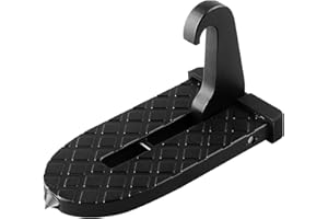MDJEWV Klappbare Autotür Pedal Klappleiter für Autos Unkompliziert aufs Dach Zu Kommen Black aquare