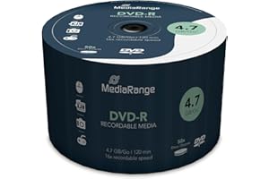 MediaRange MR444 Confezione Dvd-R, Argento