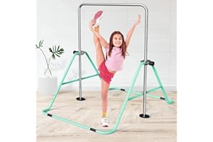 Clover fitness Station de gymnastique à la maison pour enfants avec barre horizontale pliable et réglable en hauteur