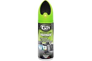 GS27 - Nettoyant Tous Texties Triple Action - Enlève Les Taches - Neutralise Les Odeurs - Ravive Les Couleurs d'origine - Fabriqué en France - 400 ML, Neutre