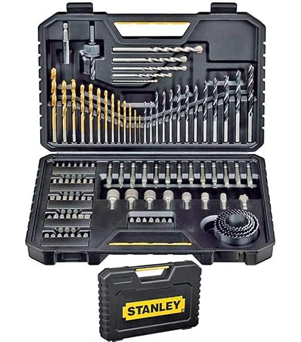 Stanley Fatmax 31-teiliges Bit & Bohrer Set STA88540 - Für Holz, Stein, Metall Im Koffer