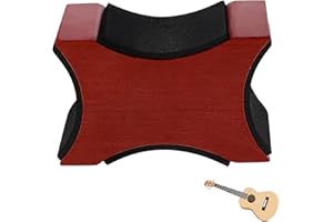 GBKDQQ Support de cou pour guitare, support pour instruments à cordes, berceau de lutherie pour guitare, outil pour luthier pour guitare électrique, acoustique - Support de manche en bois pour réparation