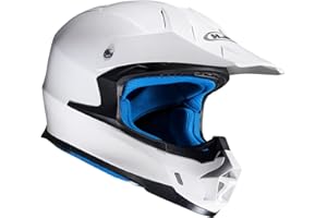 HJC HELMETS HJC FX-CROSS – METALLIC/BIAŁY – kask crossowy/enduro/kask motocyklowy, rozmiar: XL