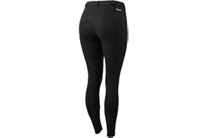 Horze Women Riding Breeches Active, Mid Waist Silicone Full Seat Breeches