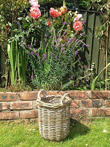 Small Round Log Basket / Storage Basket (A- Small)