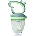 Bembika Baby Nibbler Piggy Green Color, Baby Nibbler Pacifier,Baby Pacifier Food Nibbler, Baby Feeding Accessories (3-6 Months Baby)