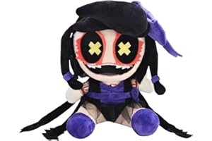 RDCIRP Cyn Murder Drones Peluche Mignon, Coussin d'oreiller Doux pour Décoration d'intérieur - Cadeau pour Halloween, Noël, Anniversaire - Convient aux Garçons et aux Filles