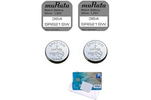 Murata (Anciennement Sony) Pile Bouton SR 621SW / 364, 0% Mercure