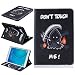 Produktbild Roreikes Samsung Galaxy Tab A 9.7 T550 Hülle, Blumenmuster Muster TPU Leder Flip Magnetverschluss Wallet Kreditkarte ID Card Slots Magnetic TPU Leder Beschützer Tasche Hülle Etui Schale mit Standfunktion Weich TPU Innere Hülle Case leder Flip Beschützer Haut Schutzfolie Case für Samsung Galaxy Tab A 9.7 T550