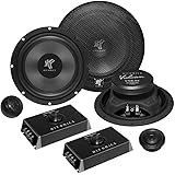Hifonics VX-6.2C 2-Wege Einbaulautsprecher-Set 200 Watt VX6.2C 16,5cm Auto Lautsprecher Boxen