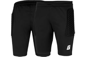 Reusch Gardiens de But Contest II Short Advance Junior - Short de Gardien de But de Football rembourré pour Enfants - Short Hybride - Garçon