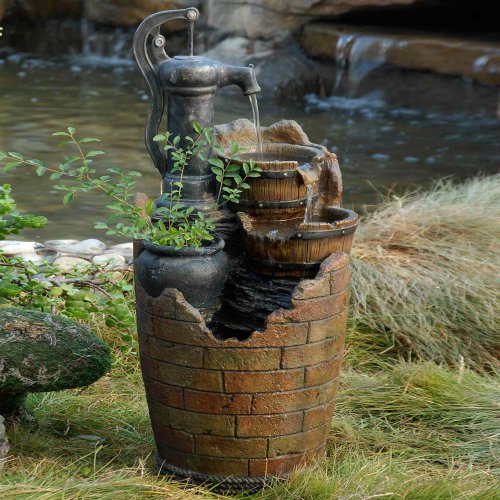 Jeco Inc Glenville Water Pump Cascading Water Fountain RS.25564.53 (66.00% Off) - Amazon