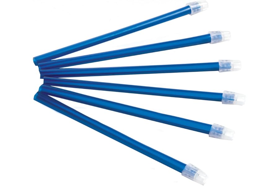 Perfection Plus MAT022 Saliva Ejector, Blue (Pack of 100)