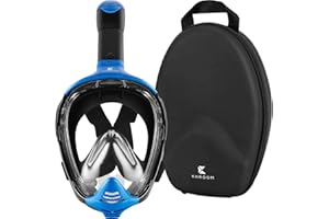 Khroom Snorkeling Mask for Adults and Kids - Seaview Y | CO2 safe | Full face mask for snorkeling | Full face mask snorkel gear for adults