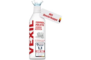 ‎VEXIL VEXIL Teppichreiniger & Polsterreiniger Konzentrat - auch für Sofa, Matratzen & Textilien geeignet - ideal für Geräte wie Waschsauger, Nasssauger sowie zur Handreinigung - 500 ml - Made in Germany