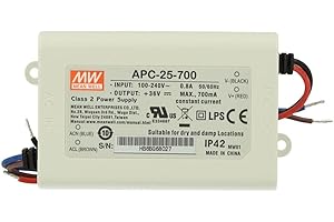 MEANWELL Driver LED Mean Well APC-25-700 25.2 W 11-36 V 700 mA Courant constant