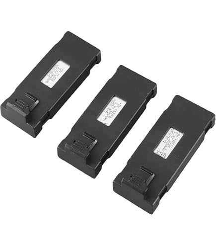 Airshi Batterie au Lithium RC, Batterie au Lithium Longue Durée Noire
