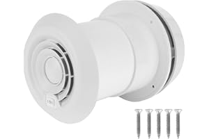 Fydun RV Fan, 12V Exhaust Fan Dome Top‑Mounted Mute Cooling Air Vent Strong Wind for RV Boat Home Vehicle Accessory