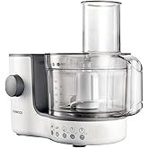 Kenwood Compact Food Processor, 1.4L Bowl, Blender, Emulsifying, Chopping Blade, Shredder Disc 400W, FP120, White
