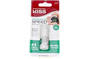 KISS Colle à ongles pour réparation et fixation - Sèche en 3 secondes