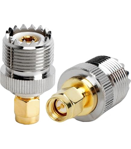 Antenna Base Cb Adattatore Coassiale N Femmina A BNC Femmina - 50 Ohm, Per Radioamatori, Nuovo, W5SWL Adattatore Bnc Per Montaggio