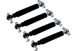 TRAILER PARTS4U Radstoßdämpfer universal | Achsstoßdämpfer schwarz | 1,8t / 3,5t | 2500/3500 kg | f. Alko BPW Anhängerachse Knott Nieper | Anhänger | Trailer (4)