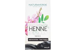 Coloration de plante naturaverde henné negra 100 gra