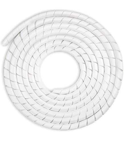 Styire Flexible Spiralschlauchhülse 8 Mm ID – 5 Meter, Lila, Zum Ordnen Und Schützen Von Kabeln