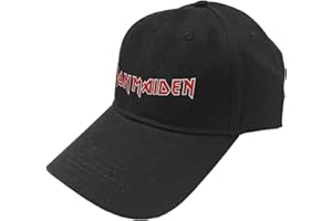 Iron Maiden Baseball Cap Classic Band Logo Trooper Official Black Strapback One Size