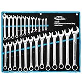 Das hochwertige Set besteht aus 25 verschiedenen Schraubenschlüsseln.