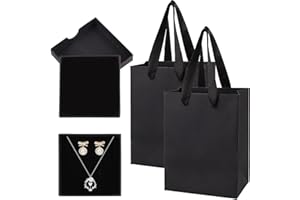 VPB Lot de 2 petites Boite A Bijoux Cadeau Kit de boîte à bijoux petite boîte cadeau petite boîte à bijoux pour pour Emballage Cadeau Saint Valentin collier,bracelet,boucles d'oreilles,emballage cadeau