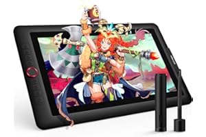 XP-PEN Artist 15,6 Pro tablet graficzny HD IPS 15,6 cala, rysik z funkcją gumki, 8 przycisków szybkiego dostępu, idealny do domowego biura i nauki zdalnej