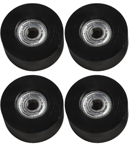 Set van 4 reservewielen voor roeimachines, 8 x 40 x 10 mm