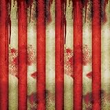 Größe: 1.20m x 12m Grusel Zirkuszelt Wanddeko Scene Setter Rolle