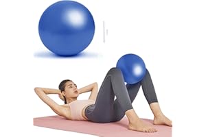 KYYLZ Palla da Pilates,Pilates Palla da Esercizio Mini,Palla da Yoga Palla da Fitness Ball,Palla da Ginnastica 17-25CM,Palla Pilates Piccola per Esercizi Addominali e Spalla Esercizi di Riabilitazione
