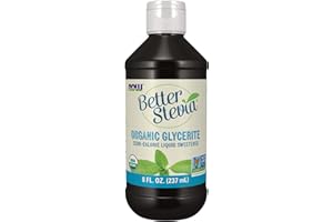 NOW Better Stevia Organic Glycerite - 237 ml.