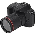 Jectse 4K 64MP Digital Camera, 3 Inch IPS 16x Digital Zoom Anti Shake Vlogging Camera, 4800mAh Dual Lens Night Vision Vedio Camera with Filters, Memory Card (32G)